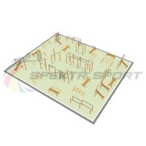 Купить Парковая площадка для Воркаут и WRK 6_76mm в Лахденпохьи 
