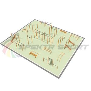 Купить Парковая площадка для Воркаут и WRK 5_76mm в Лахденпохьи 