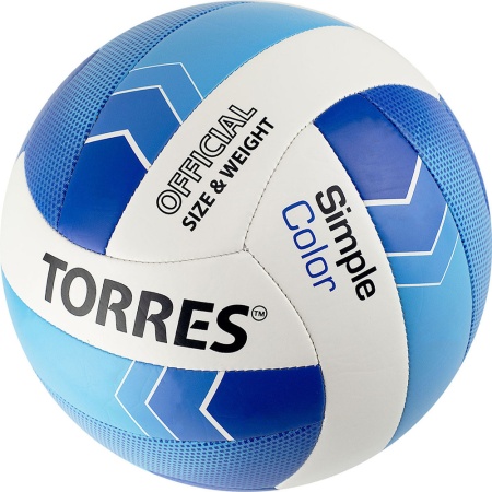 Купить Мяч волейбольный Torres Simple Color любительский р.5 в Лахденпохьи 